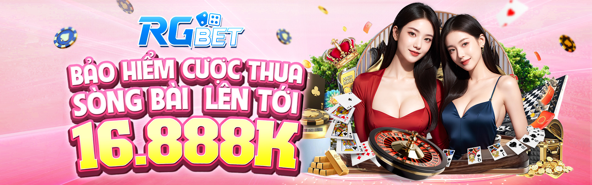 BẢO HIỂM CƯỢC THUA SÒNG BÀI , LÊN TỚI 16,888K(1920X600)